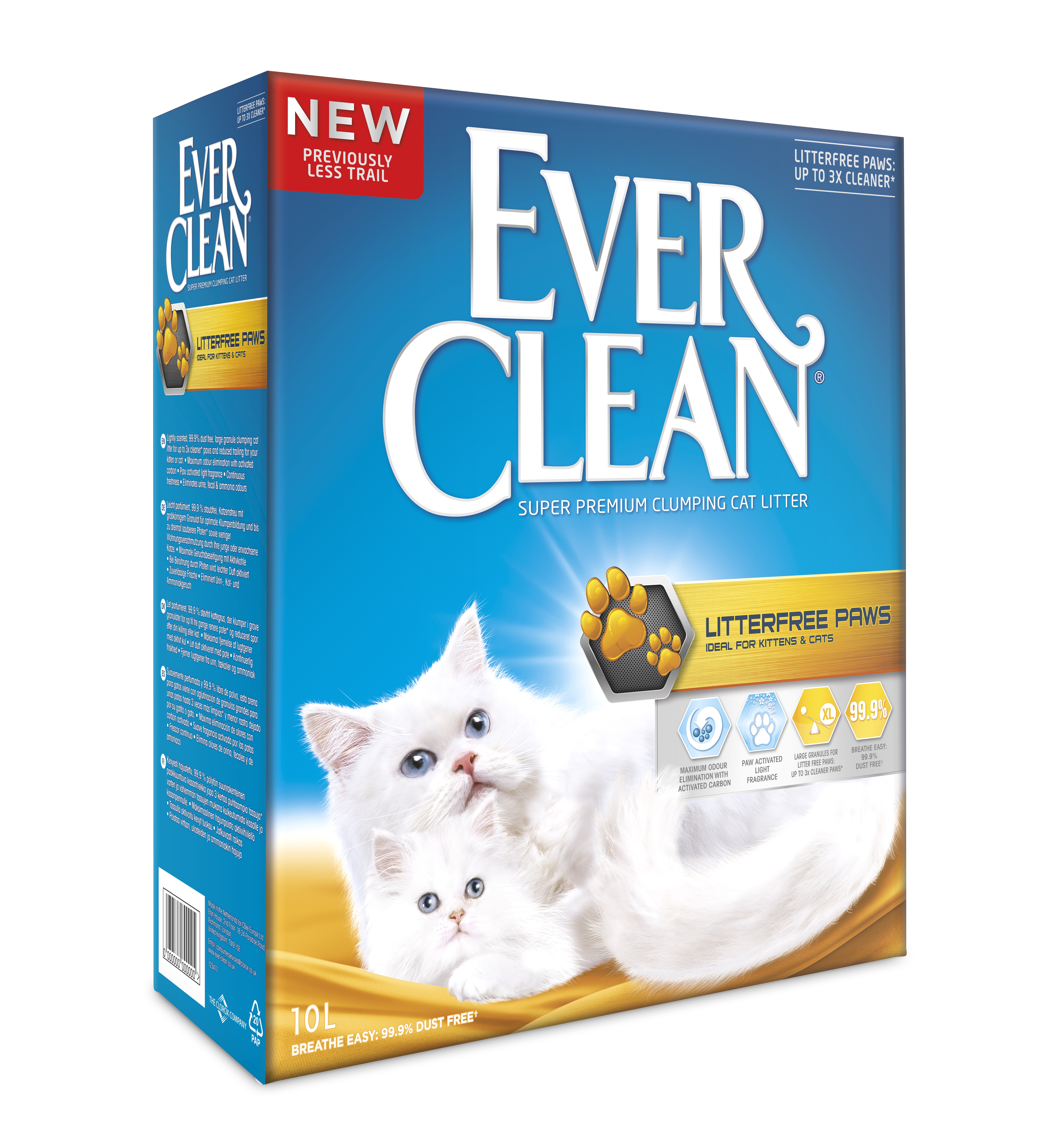 Everclean Katzenstreu Everclean Paws 10 l
