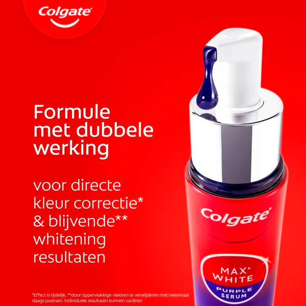 Colgate Max White Purple szérum 40ml - Fogfehérítő