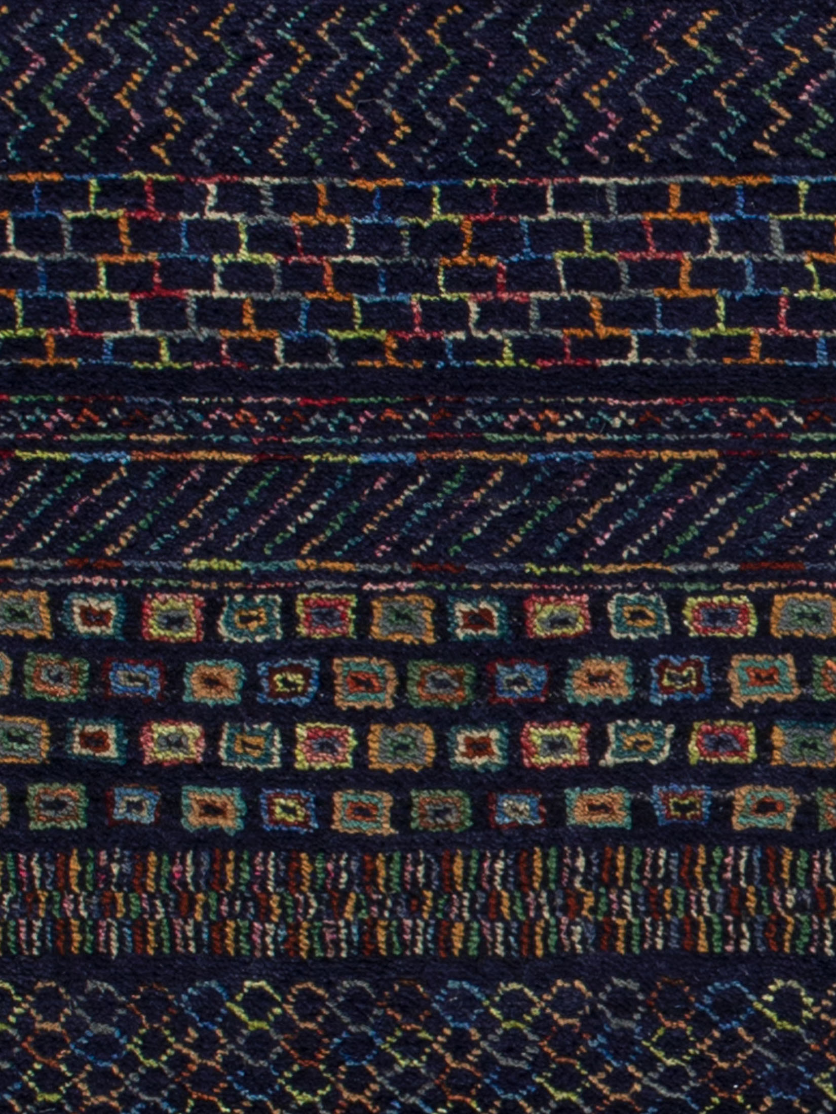 Contemporary Gabbeh ca. 246 x 349 cm, Unikat / Einzelstück