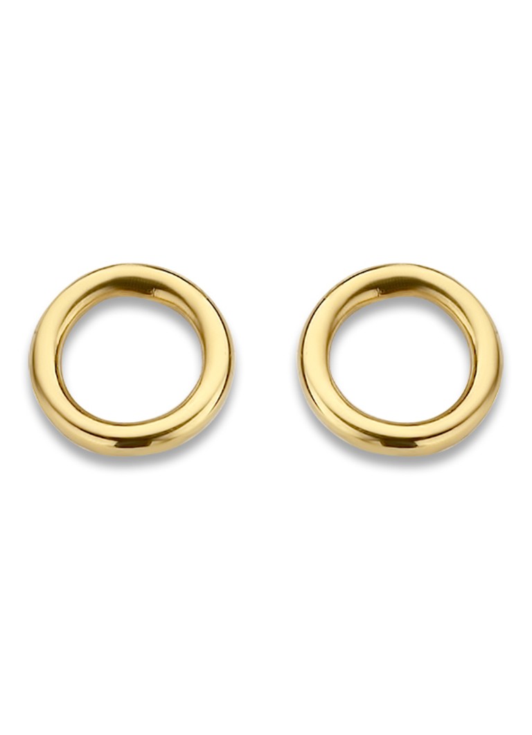 Επιχρυσωμένα σκουλαρίκια ροτόντα από την Casa Jewelry