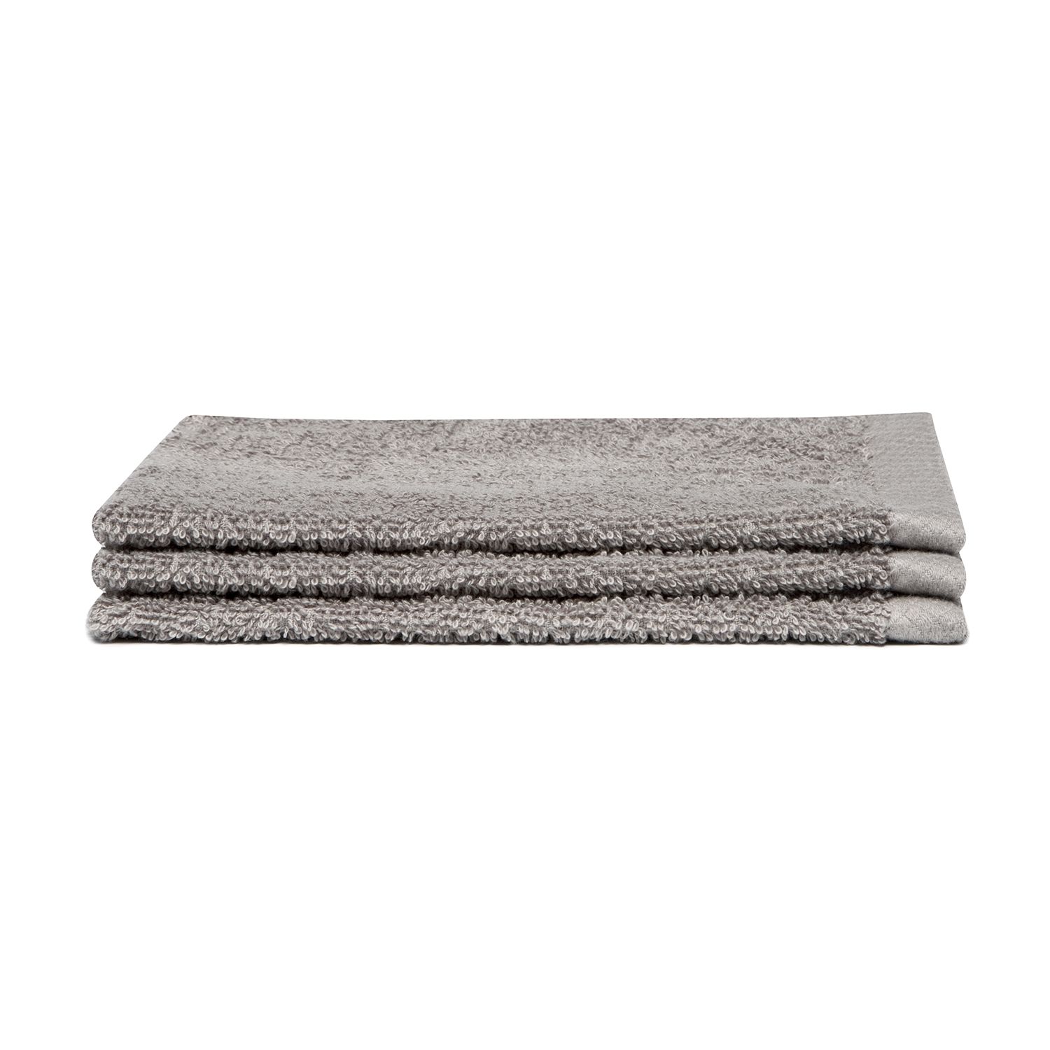 Seahorse Pure 16 x 21 cm 3er-Set Waschlappen
