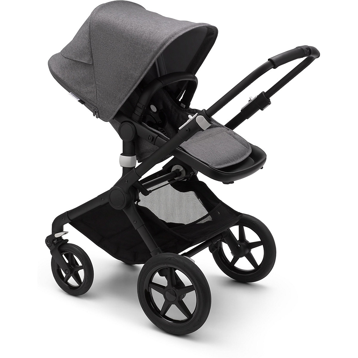 Bugaboo Fox2 complete BLACK/GREY MELANGE-GREY MELANGE
