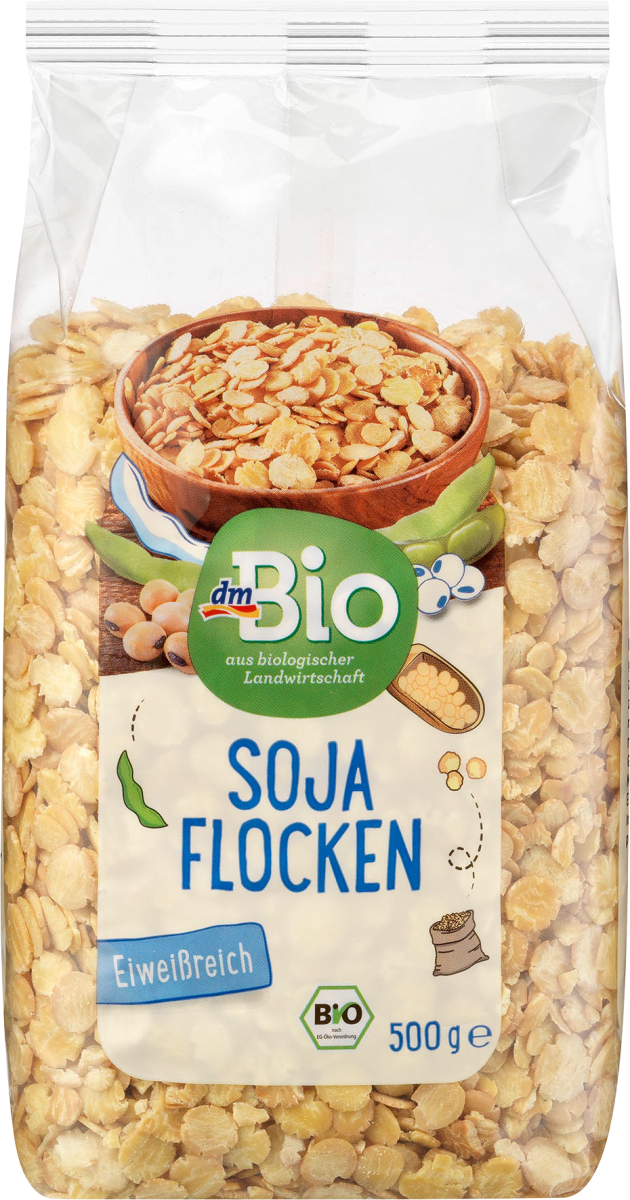 Sojaflocken, 500 g