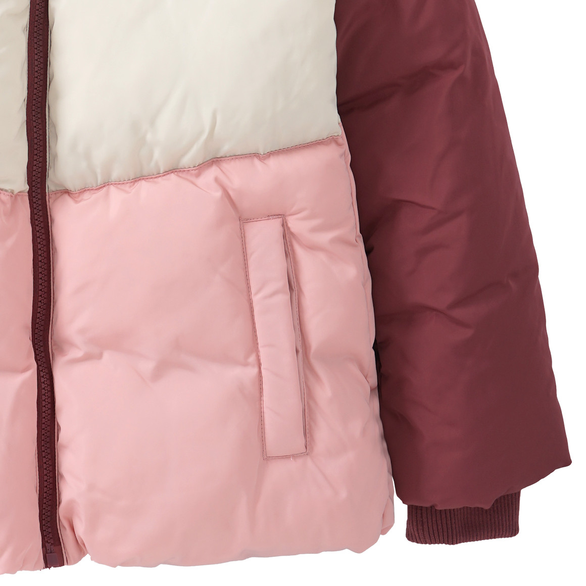 Mädchen Steppjacke mit Kapuze