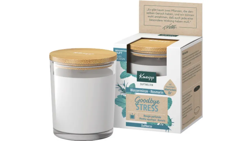 Kneipp Duftkerze Goodbye Stress 145 g