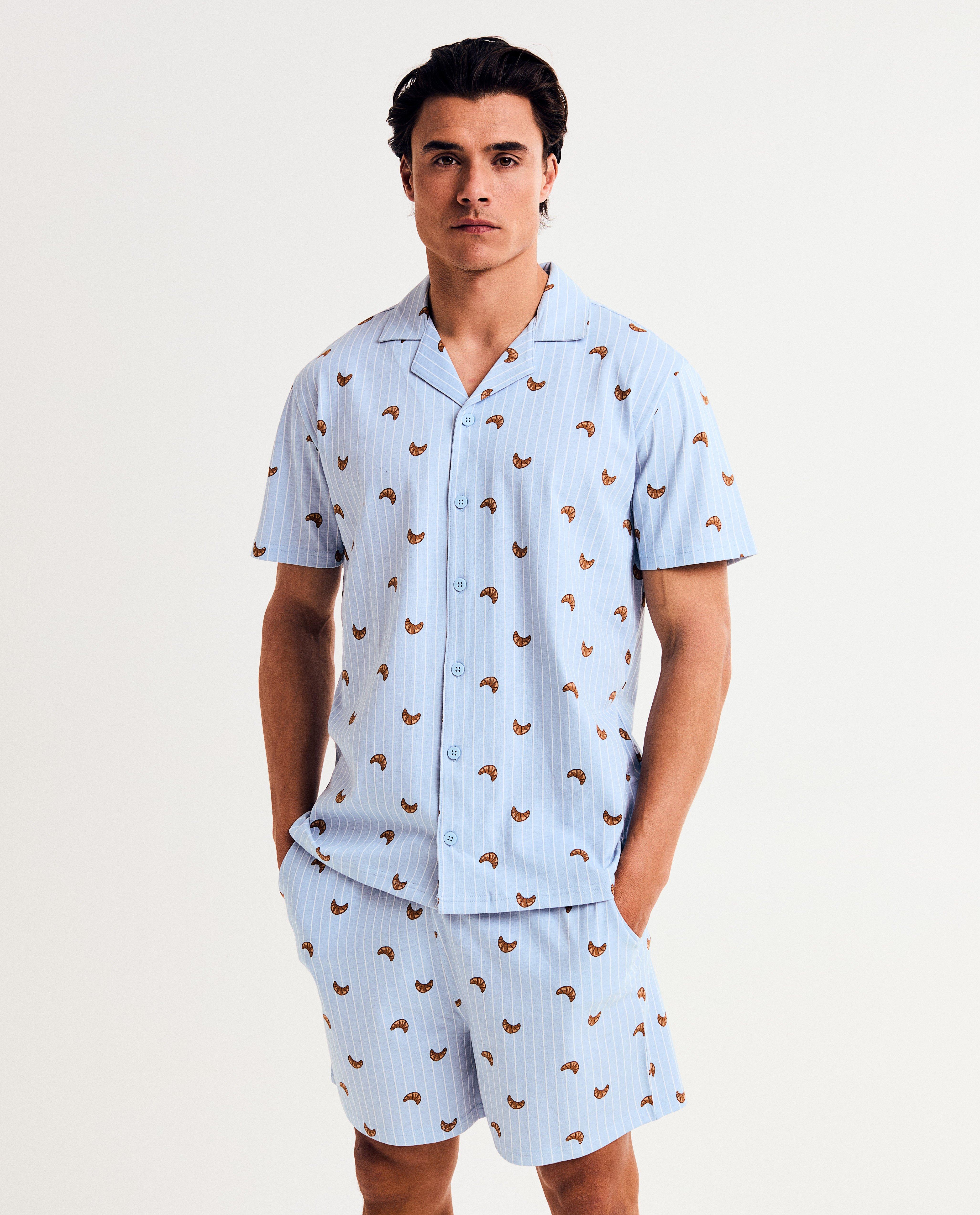 Familystories Biopamut pizsama, unisex, S-XXL világoskék