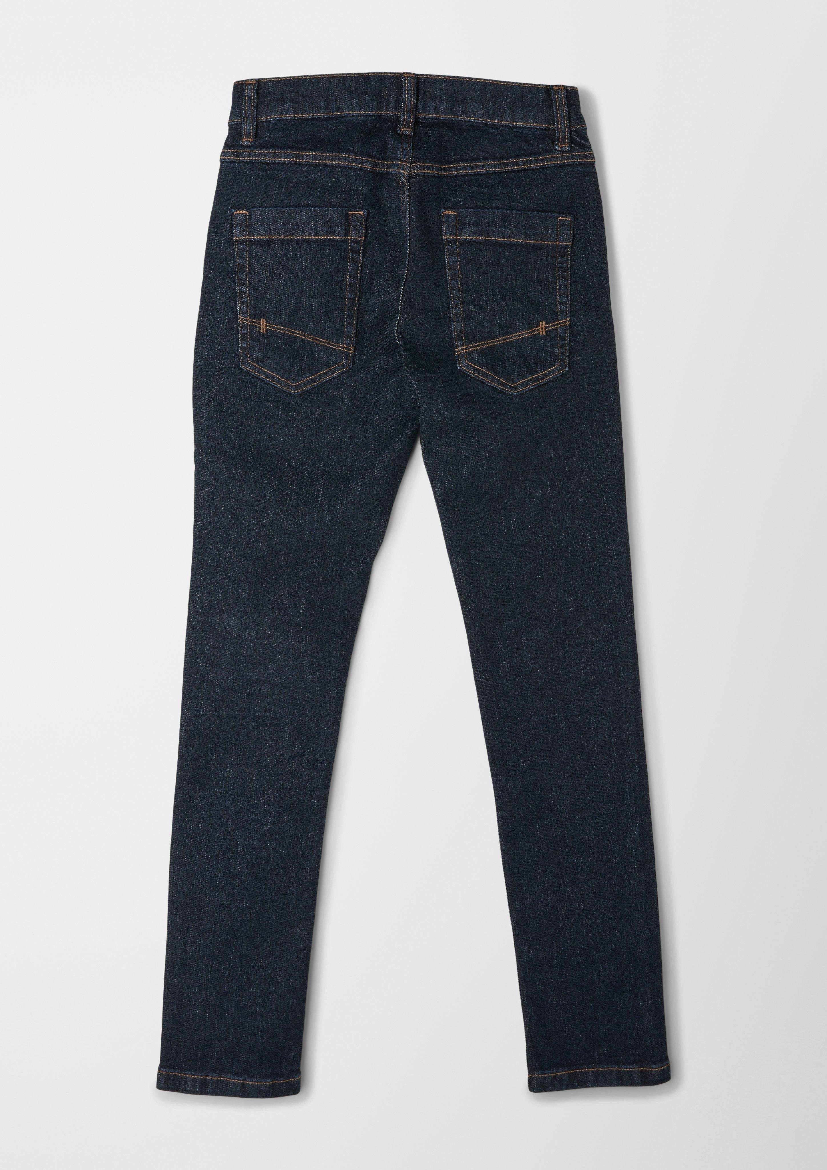 s.Oliver 5-Pocket-Jeans Jeans Skinny Seattle / Slim Fit / Mid Rise / Skinny Leg Waschung