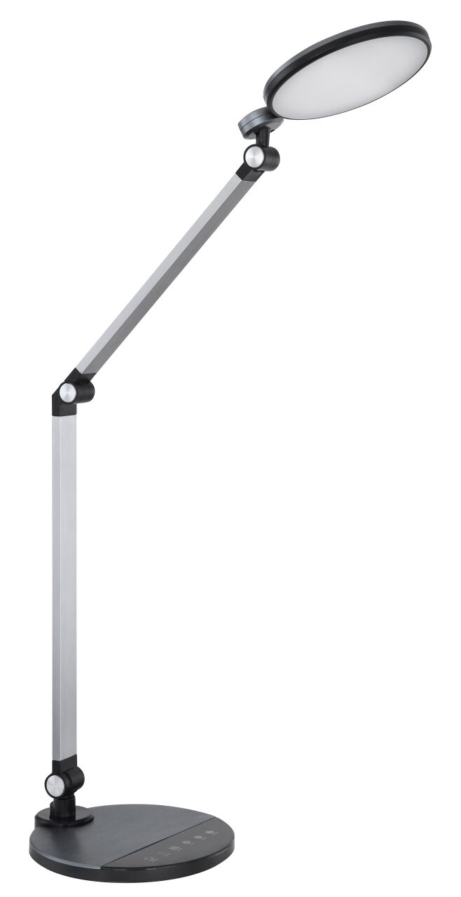 Globo Lighting - KONSTI - Tischleuchte Kunststoff schwarz, LED