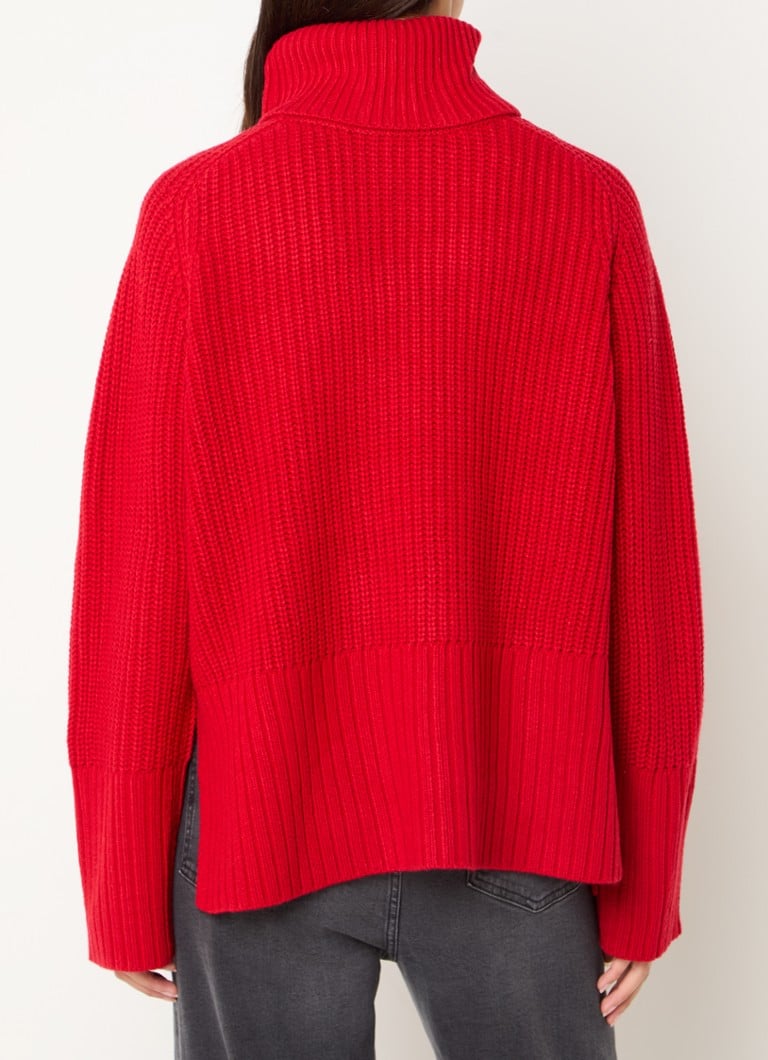 Πόλο Μπλούζα Neo Noir Maggie Wool Blend Chunky Knit