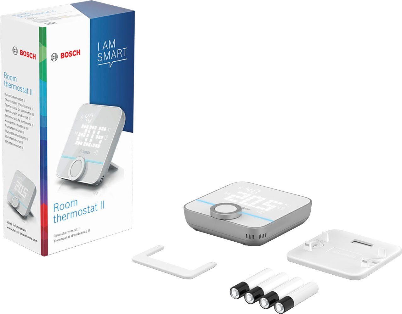 BOSCH Raumthermostat Smart Home Raumthermostat II, (1-St)