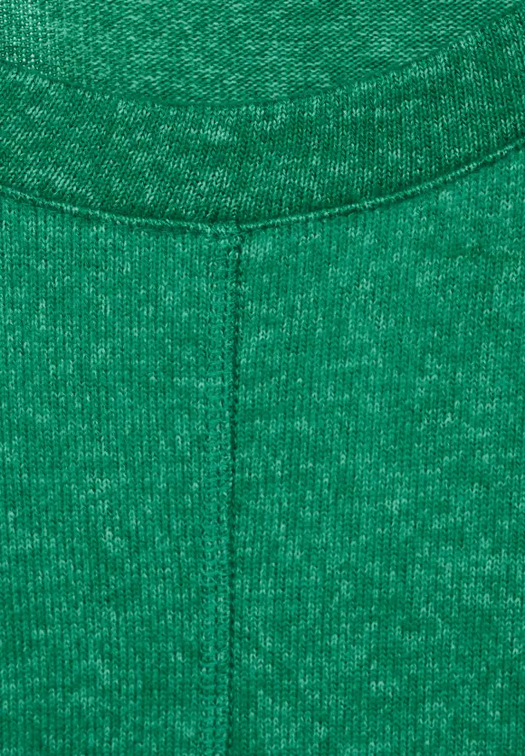 CECIL Cosy Melange Langarmshirt