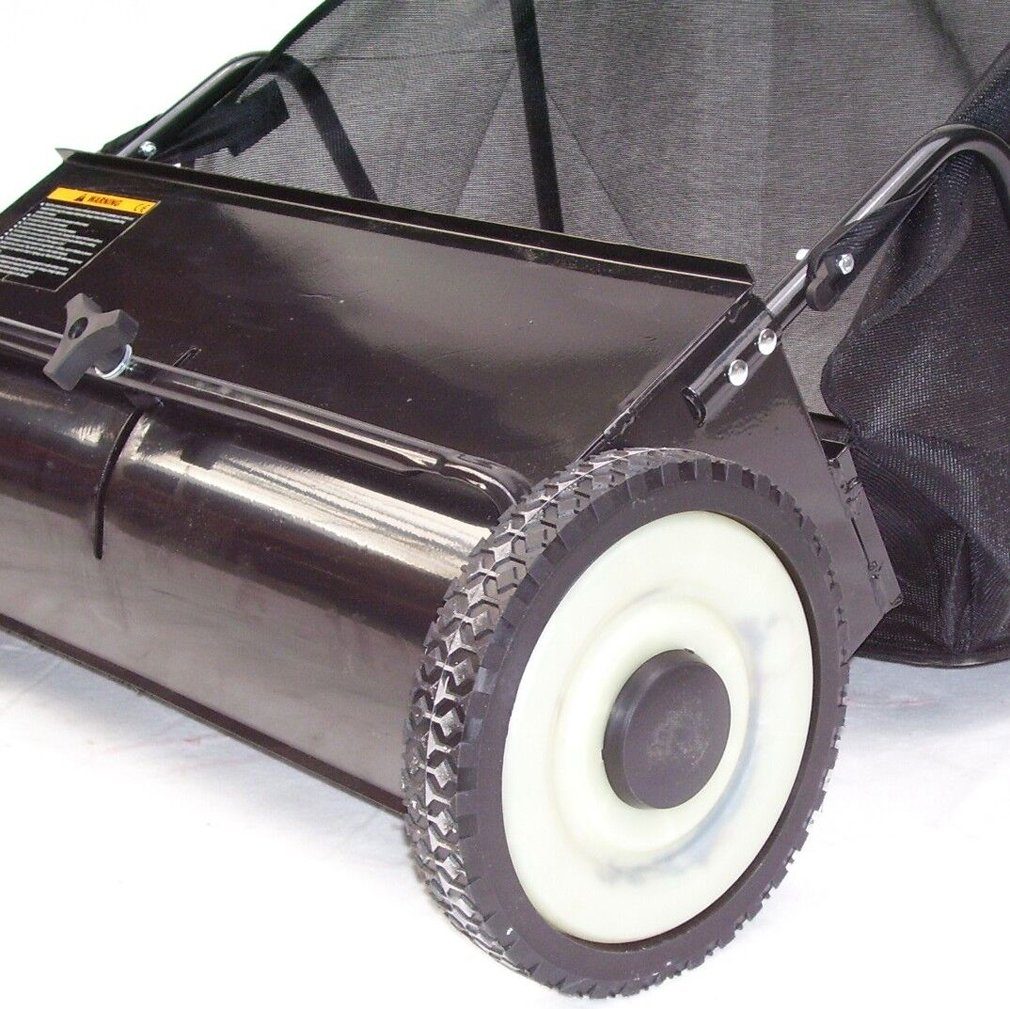 Apex Kehrmaschine Rasenkehrmaschine Laubkehrmaschine Rasenkehrer 55145 Laubkehrer 65 cm Hofkehrer