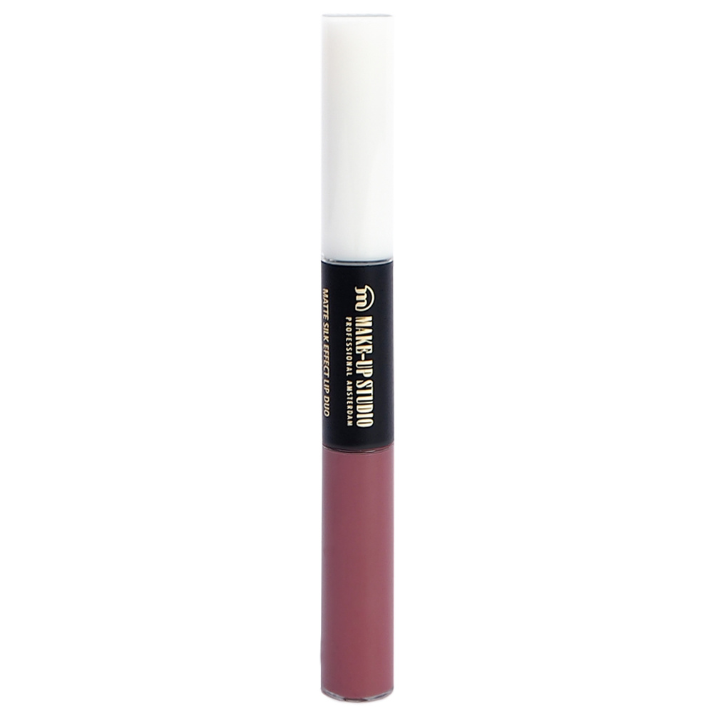 Make-up studio Matte Silk Effect Lip Duo Lipstick - Velvet Mauve Rouge à lèvres duo à effet mat soyeux