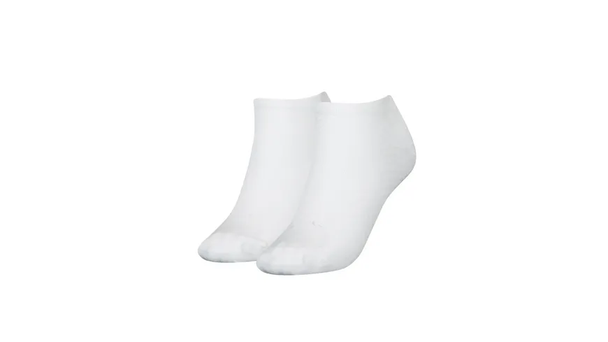 TOMMY HILFIGER Damen Sneaker Socken CF2Y 2er Pack white