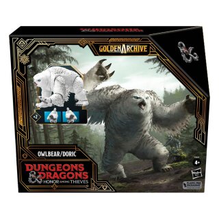 Dungeons & Dragons: Ehre unter Dieben Golden Archive Actionfigur Eulenbär/Doric 15 cm