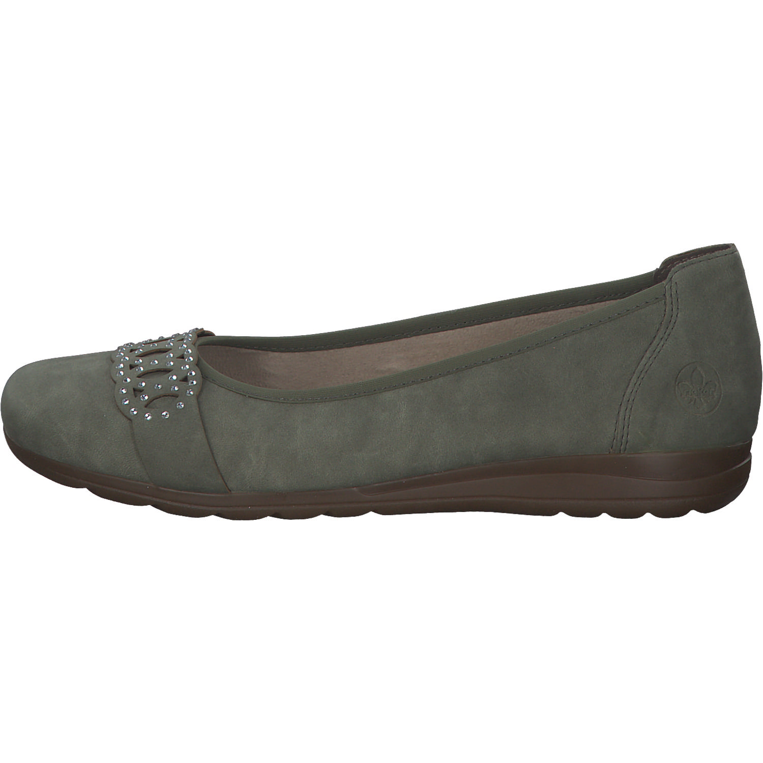 Rieker L9359, Ballerinas, Damen, schilf