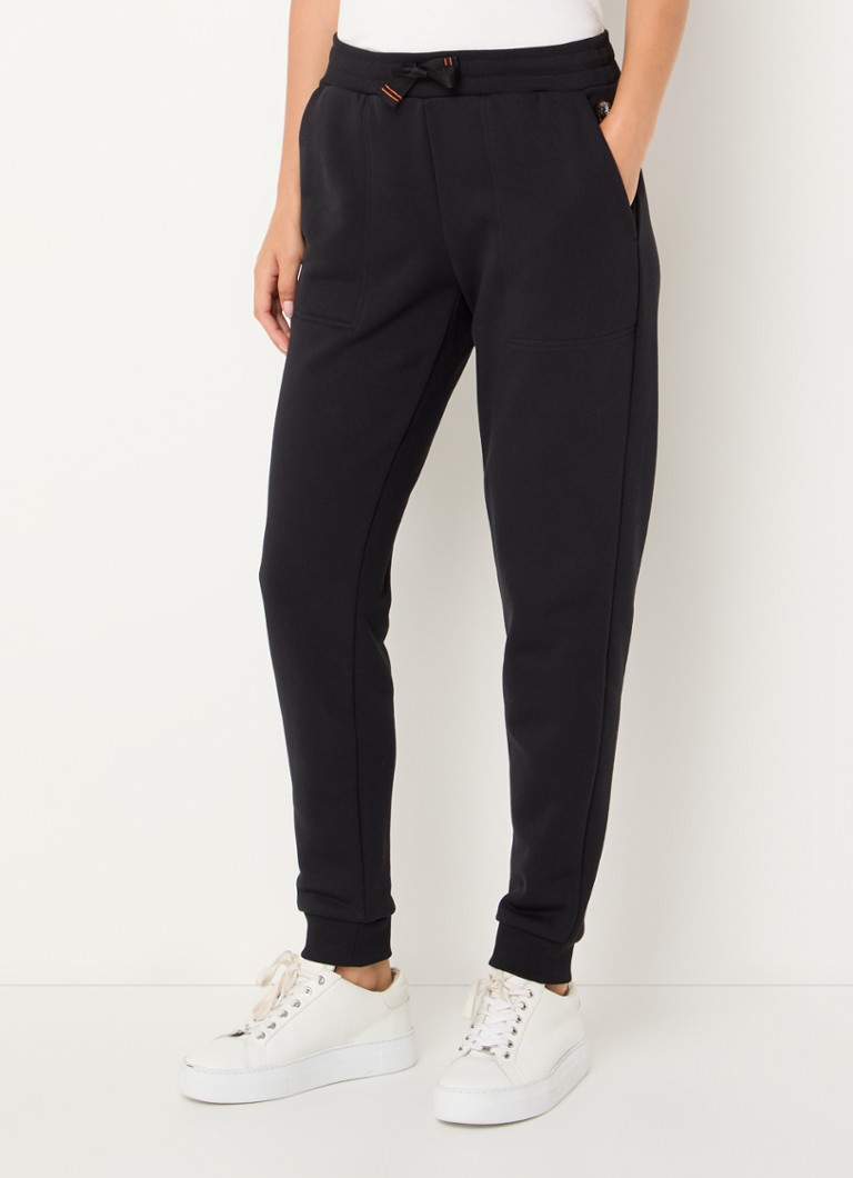 Pantaloni da jogging affusolati a vita media Parajumpers Franca con logo