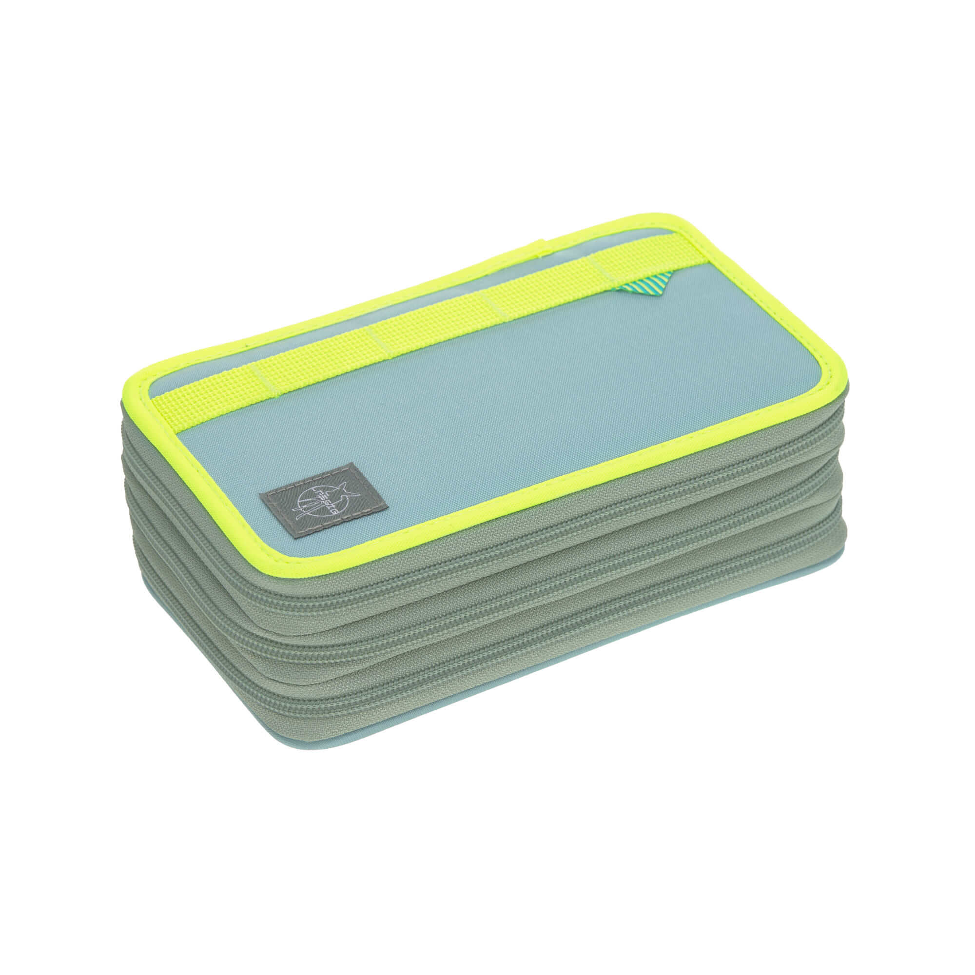 Federmäppchen - Unique Blue Neon Yellow