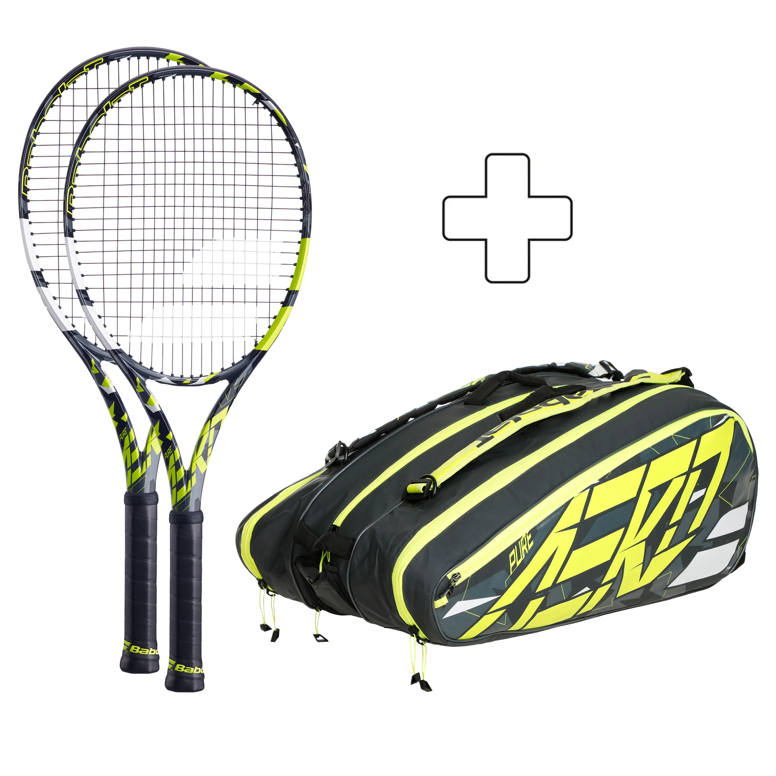 2x Pure Aero Plus Schlägertasche