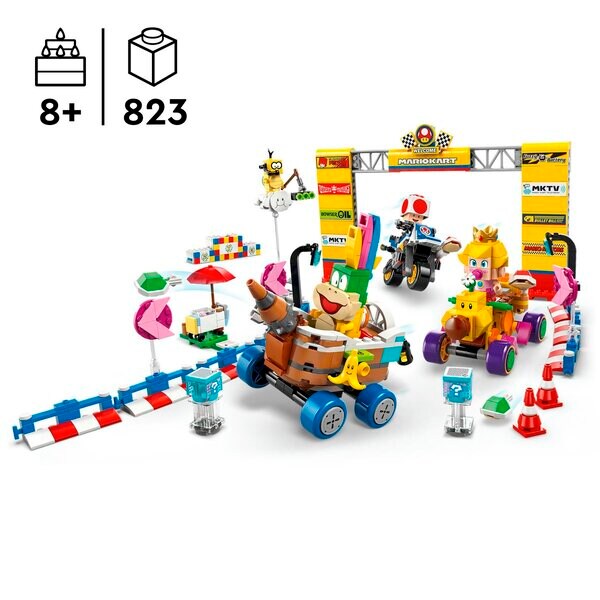 LEGO Super Mario 72036 Mario Kart - Baby Peach og Grand Prix-sett
