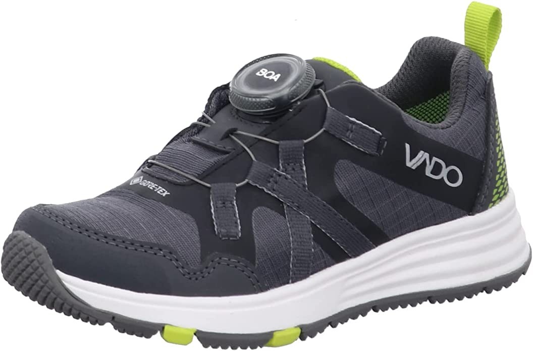 VADO Jungen Halbschuhe grau MIKE Lo BOA GTX