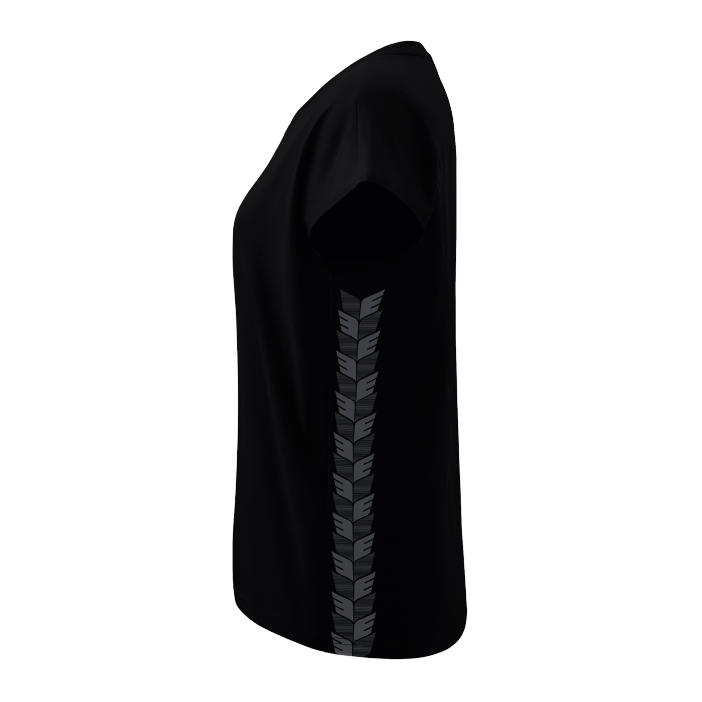 Erima Team Essential T-Shirt Damen Schwarz Grau