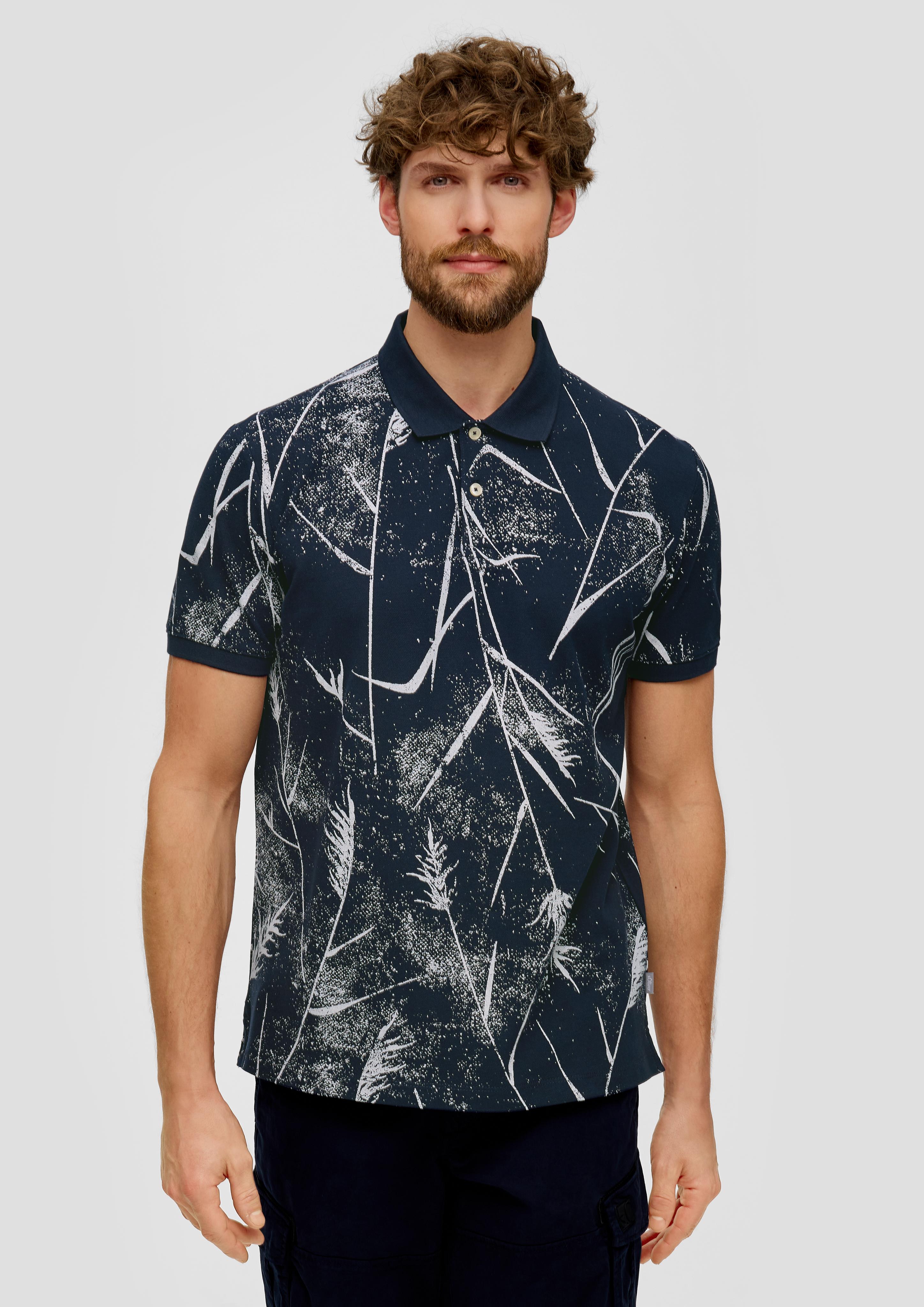 Poloshirt mit All-over-Print  2143942-59A3