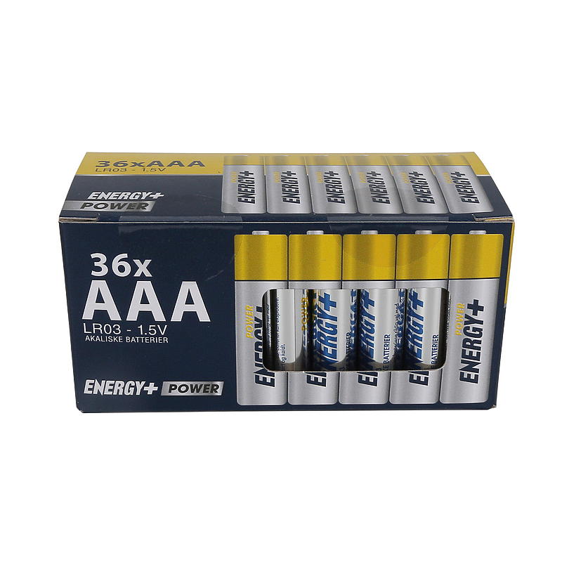 Energy Batteri AAA 36-pk, Power Energy