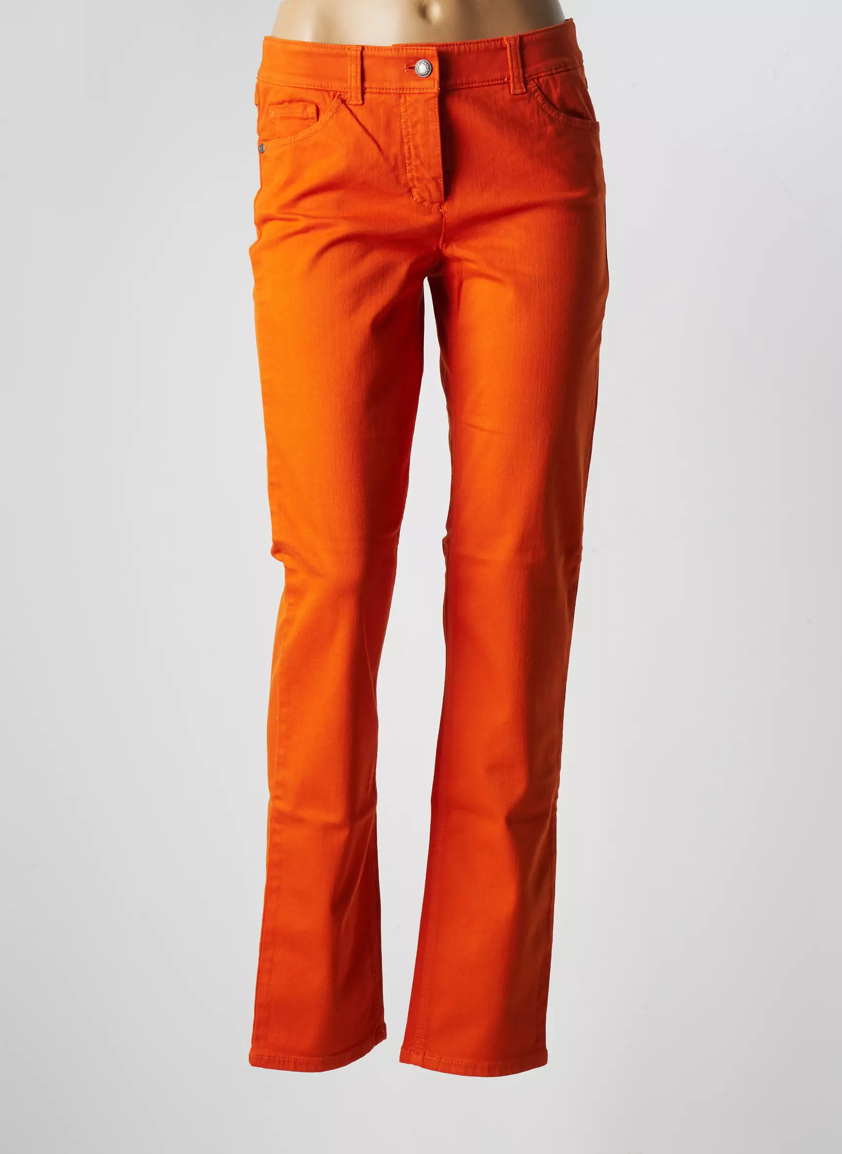 Gerry Weber Pantalons Slim Femme couleur orange