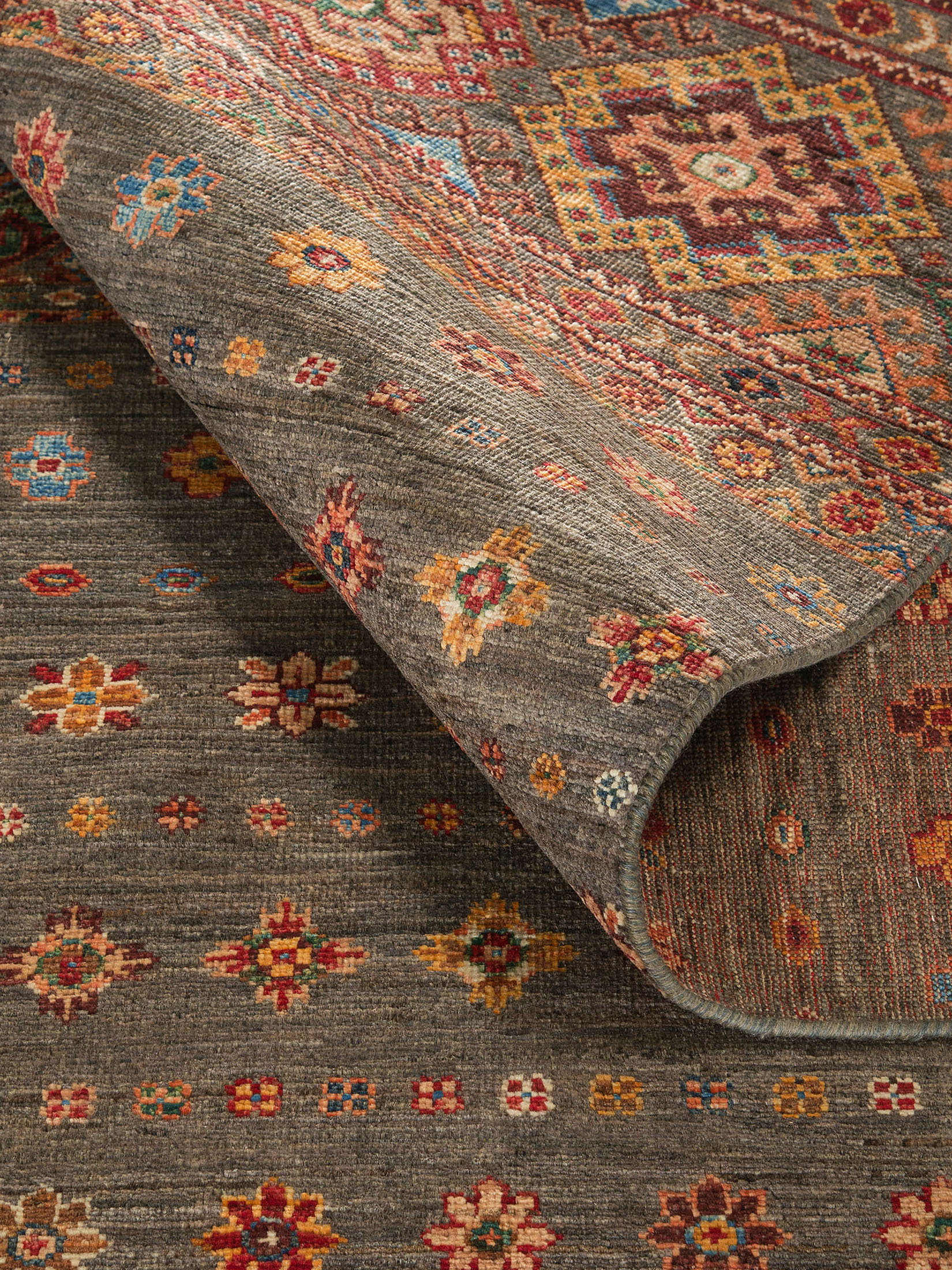Chobi Schal ca. 175 x 246 cm, Unikat / Einzelstück