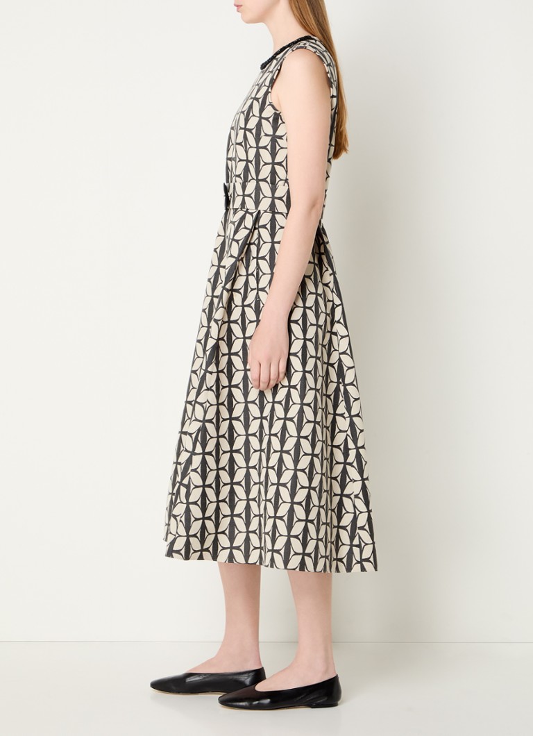 Abito midi con stampa grafica di MaxMara Moscova