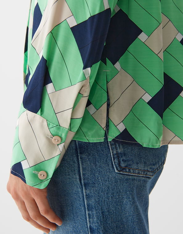 Printbluse Zologna