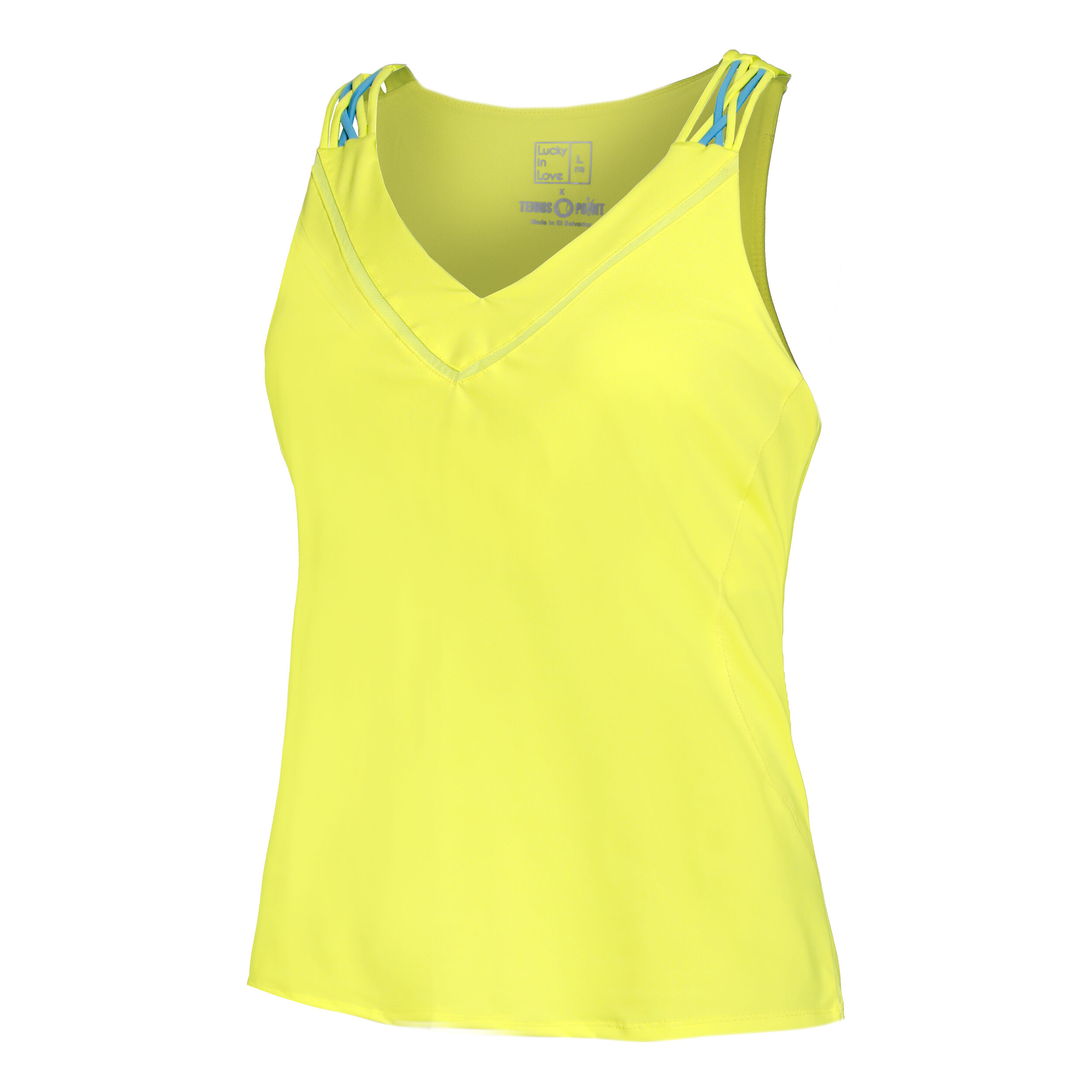 Entwine Racerback Tank-Top Damen - Gelb