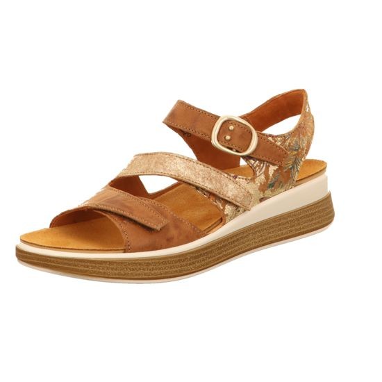 THINK Komfort Sandalen braun MEGGIE OAK/Kombi