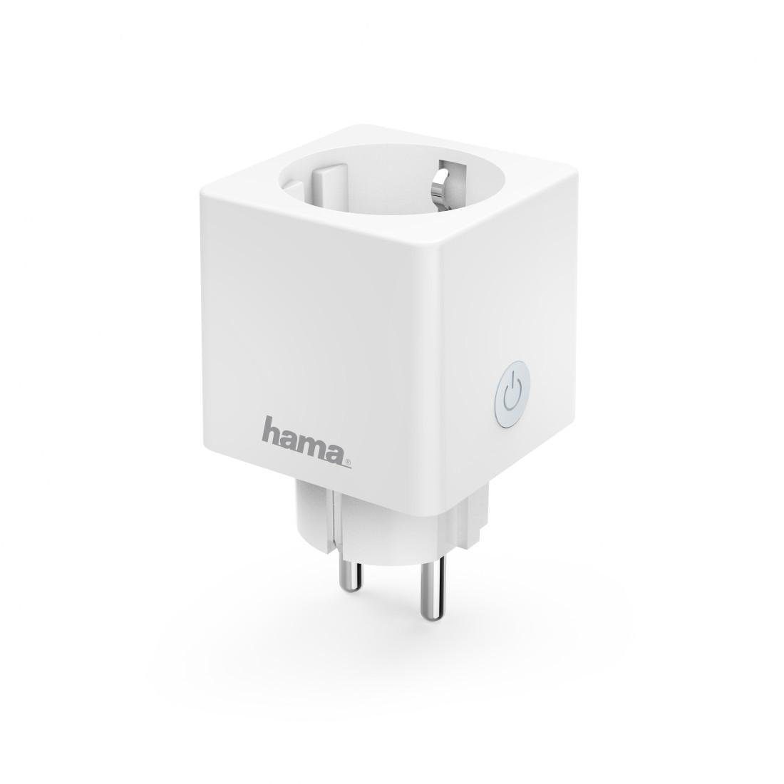 Hama WLAN-Steckdose WiFi-Steckdose, klein, quadratisch, 3er-Pack (00176571), 3er-Pack