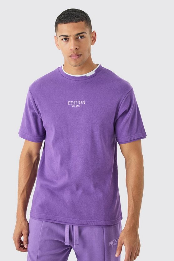 Geripptes Edition Heavyweight T-Shirt