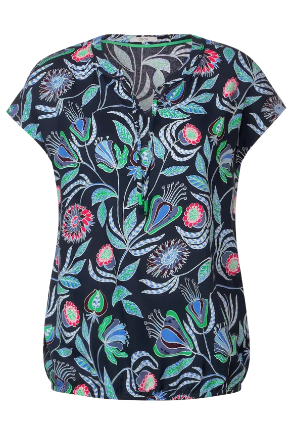 CECIL Bluse mit Blumenprint