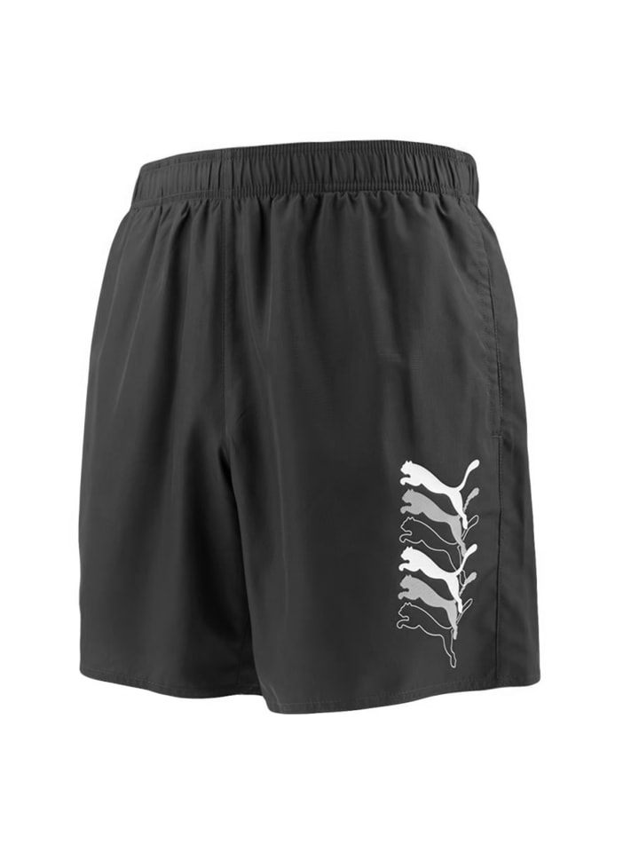 Puma Badehose PUMA SWIM MEN CATS MID SHORTS in Black günstig kaufen