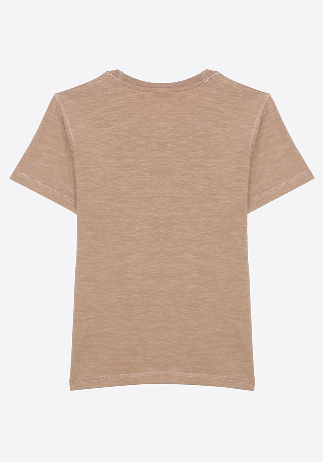 REBEL  T-shirt beige chiné garçon en 100% coton