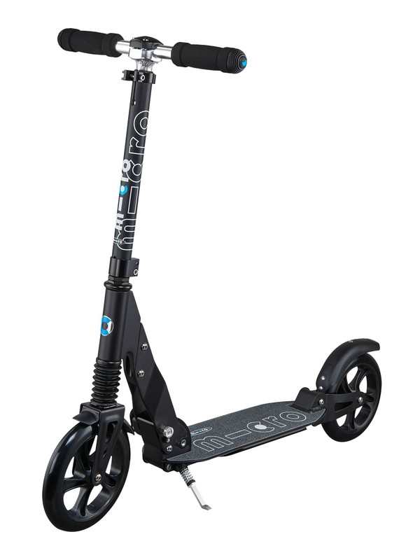 Trottinette avec suspension Noir