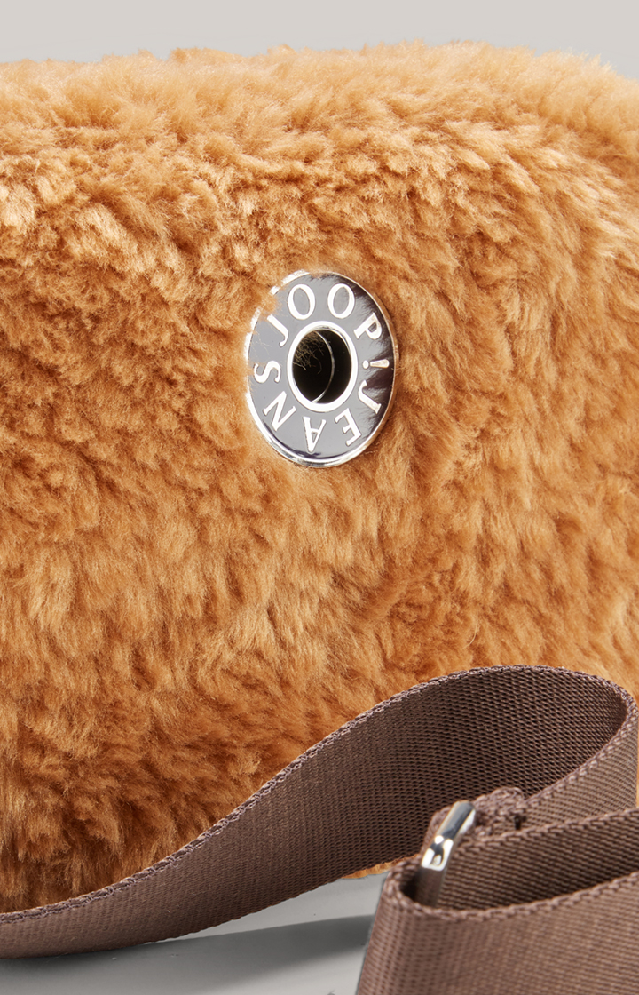 Schultertasche Soffice Cloe in Braun