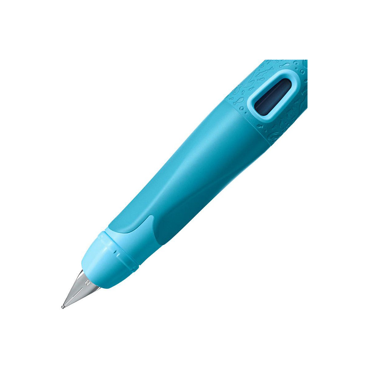 Schulfüller EASYbirdy Rechtshänder M-Feder 3D Wildlife Special Edition blau, inkl. Patrone und Einstellwerkzeug