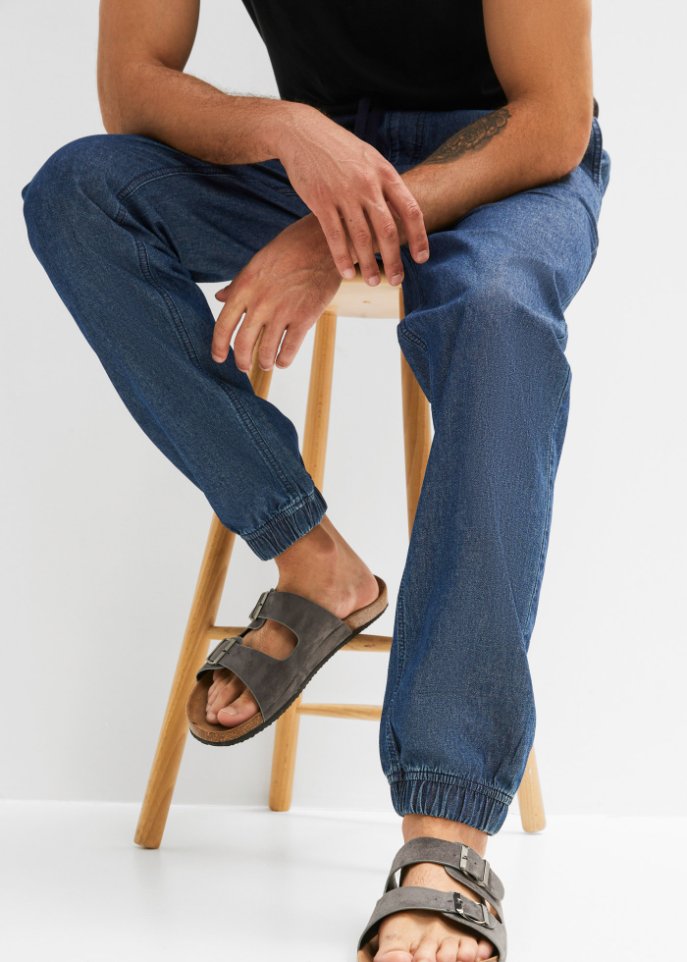 Regular Fit Schlupfjeans, Straight