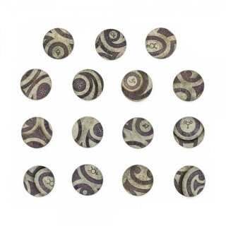 Sindari 32mm Round - Base Toppers (15)