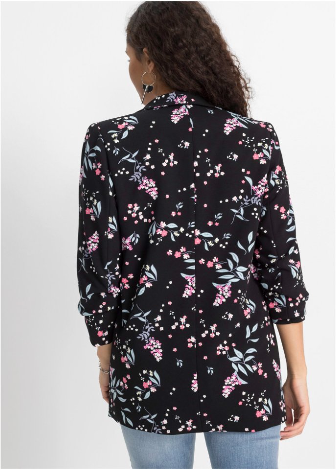 Bedruckter Longblazer