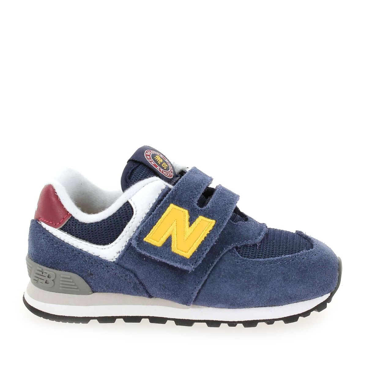New Balance  574 HW1 VELCRO - Marine Jaune
