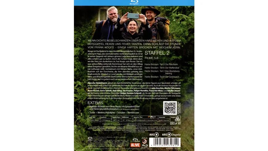 Harter Brocken - Staffel 2 (Filme 5-8)