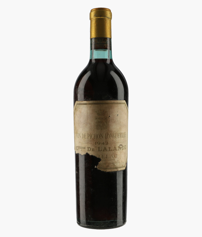 Château Pichon Longueville Comtesse de Lalande 1942CHÂTEAU PICHON LONGUEVILLE COMTESSE DE LALANDE