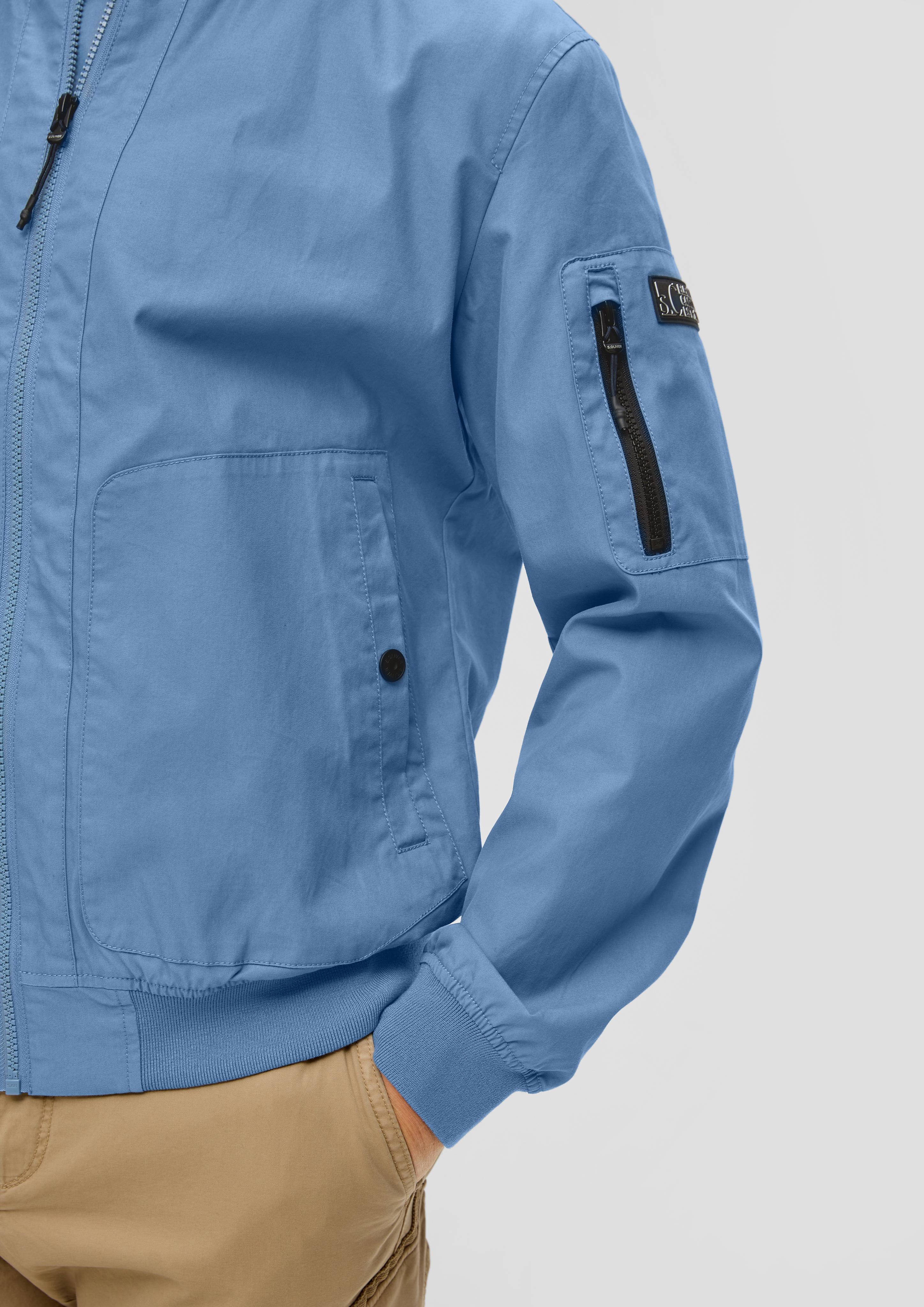 Bomberjacke mit aufgesetzten Taschen  2149036-5402