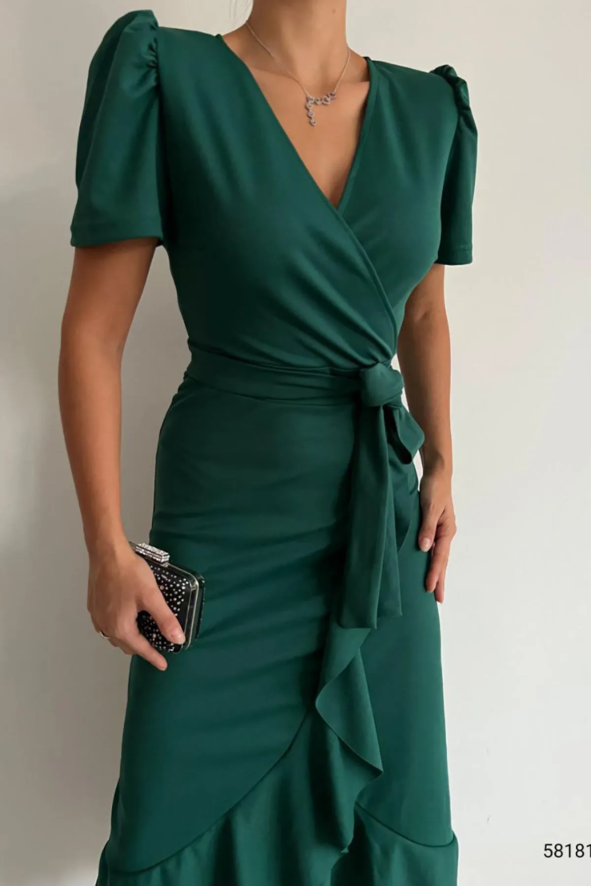 Deafox  Kleid - Grün - A-Linie